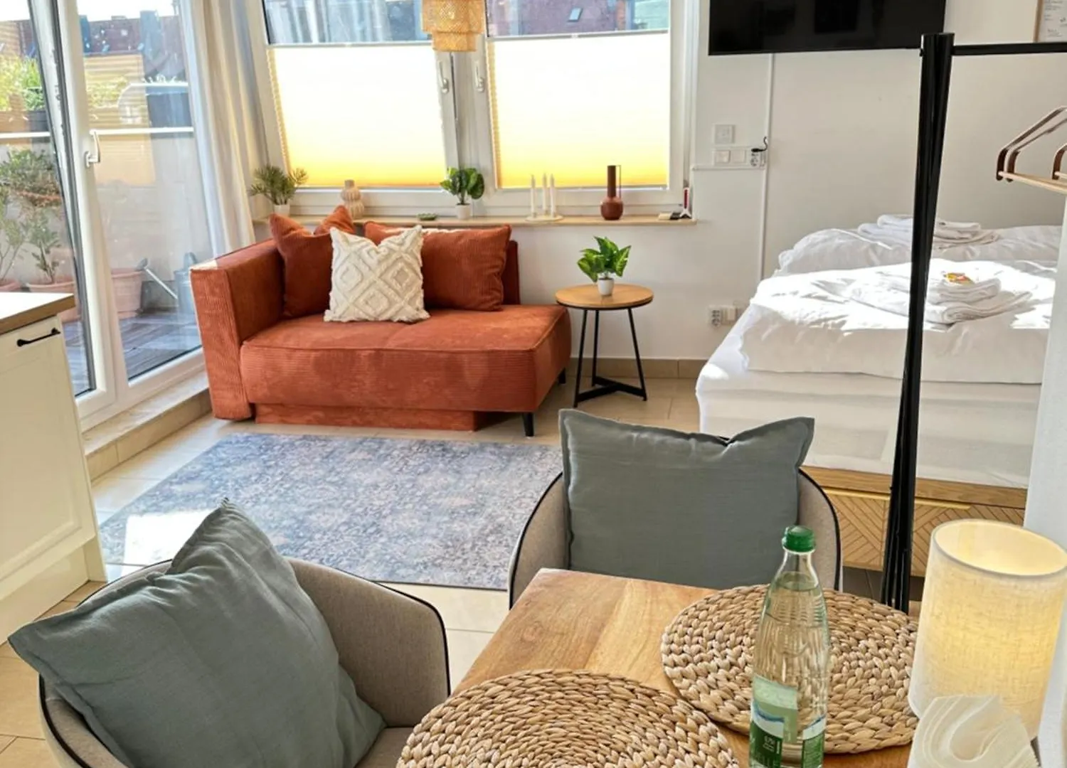 Sunset Oasis - Terrasse, Freies Parken, Zentral, Naehe Bahnhof, Wlan Lejlighed Würzburg
