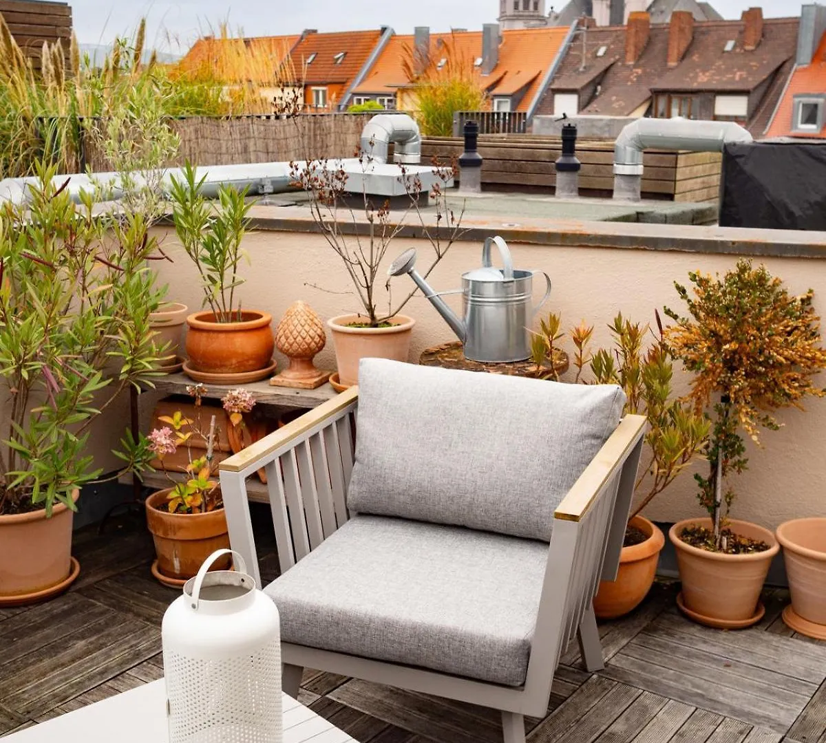Sunset Oasis - Terrasse, Freies Parken, Zentral, Naehe Bahnhof, Wlan Apartment Wurzburg